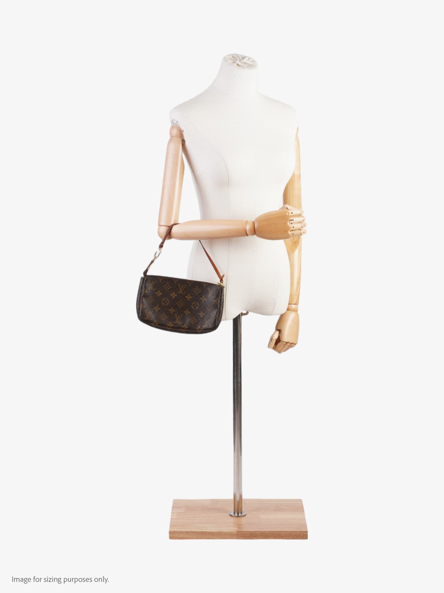 Louis Vuitton Pochette Accessoires Coated Monogram Canvas Coated Canvas Apparel Canvas 17