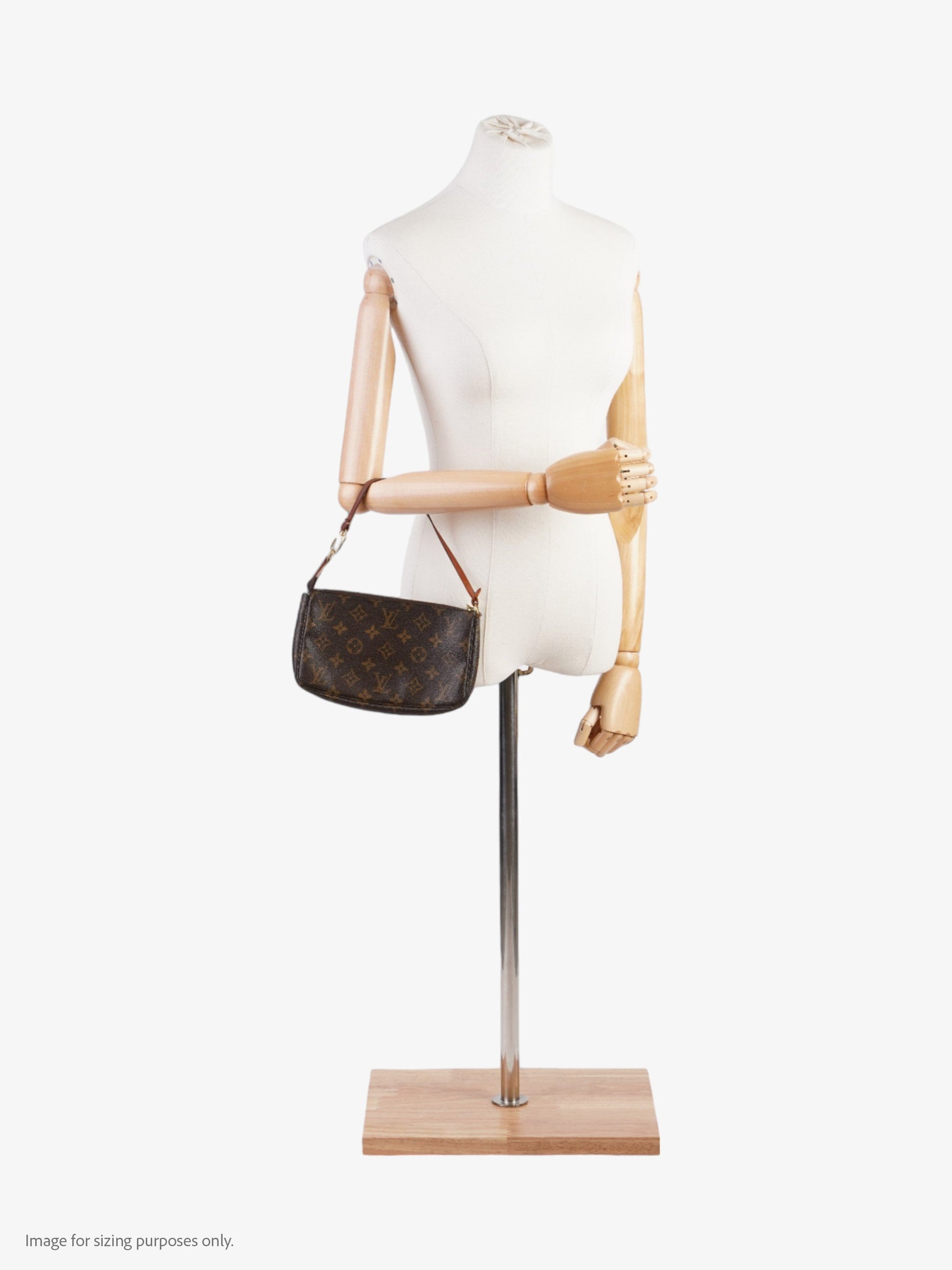 Louis Vuitton Pochette Accessoires Coated Monogram Canvas Coated Canvas Apparel Canvas 17