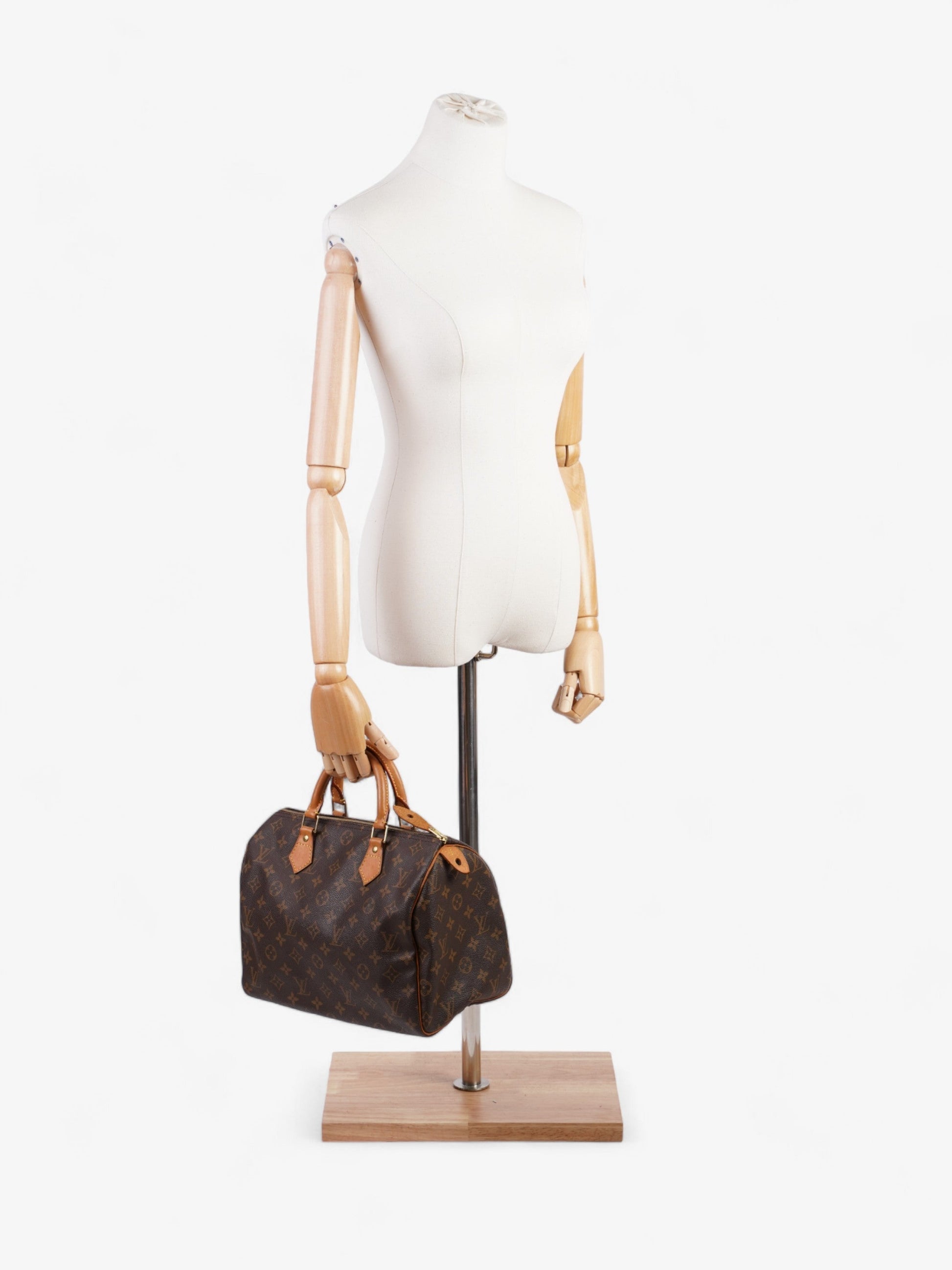 Louis Vuitton Speedy Coated 30 Monogram Canvas Coated Canvas Apparel 75