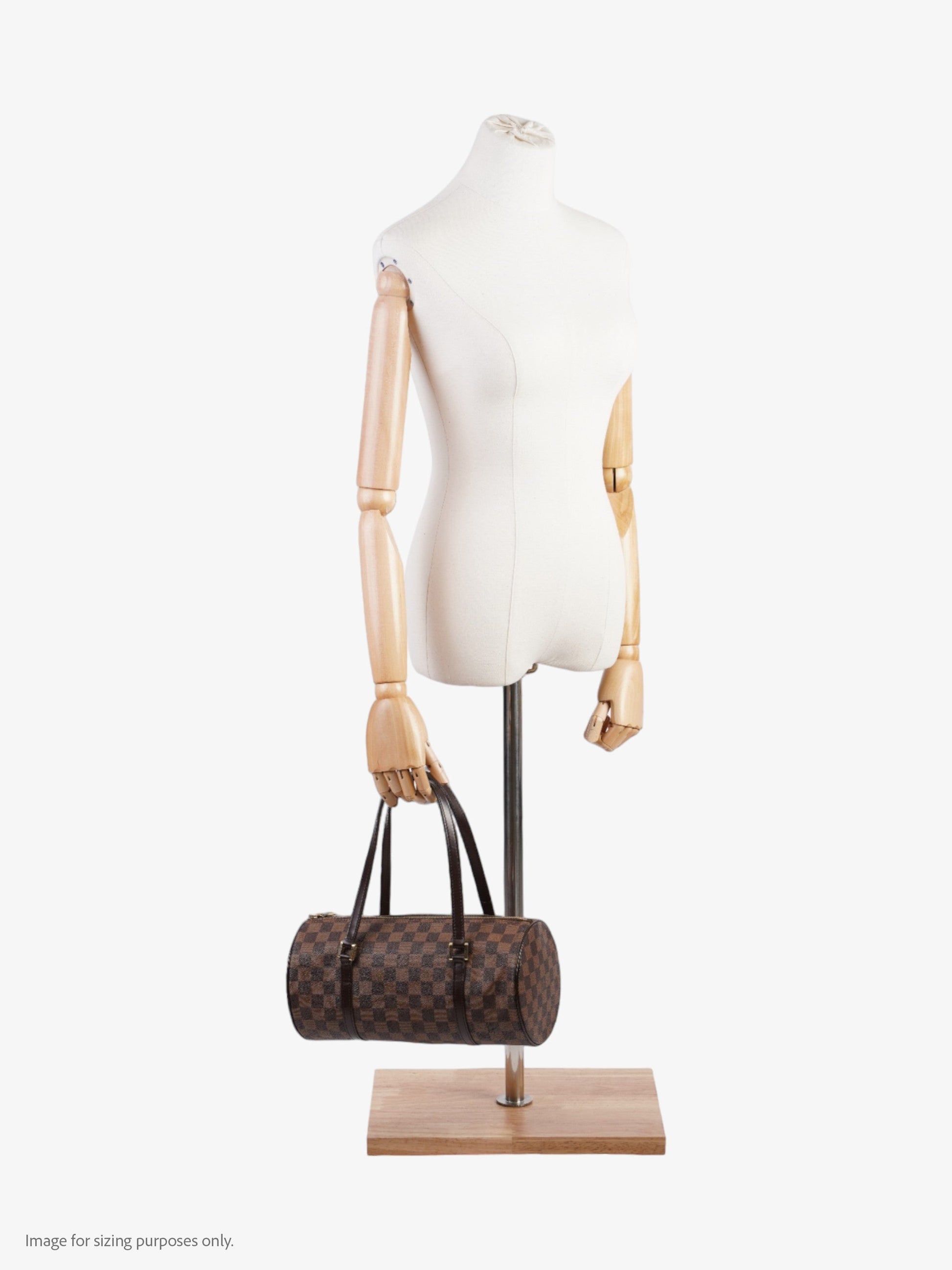 Louis Vuitton Papillon Ebene Coated 30 Damier Canvas Coated Canvas Apparel Canvas 40