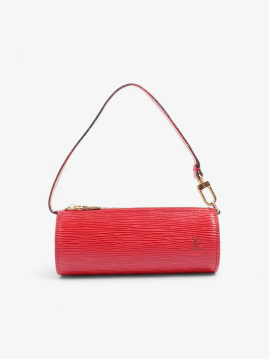 Louis Vuitton Papillon Epi Leather Red Mini Bag