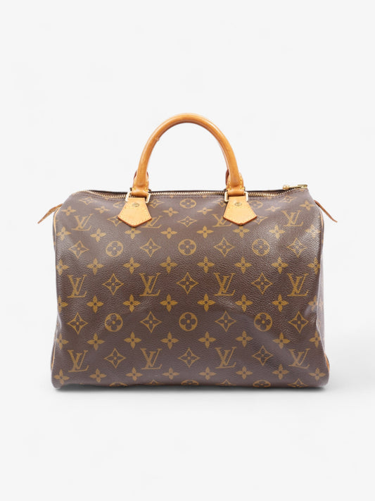 Louis Vuitton Speedy Coated 30 Monogram Canvas Coated Canvas Apparel Canvas 100