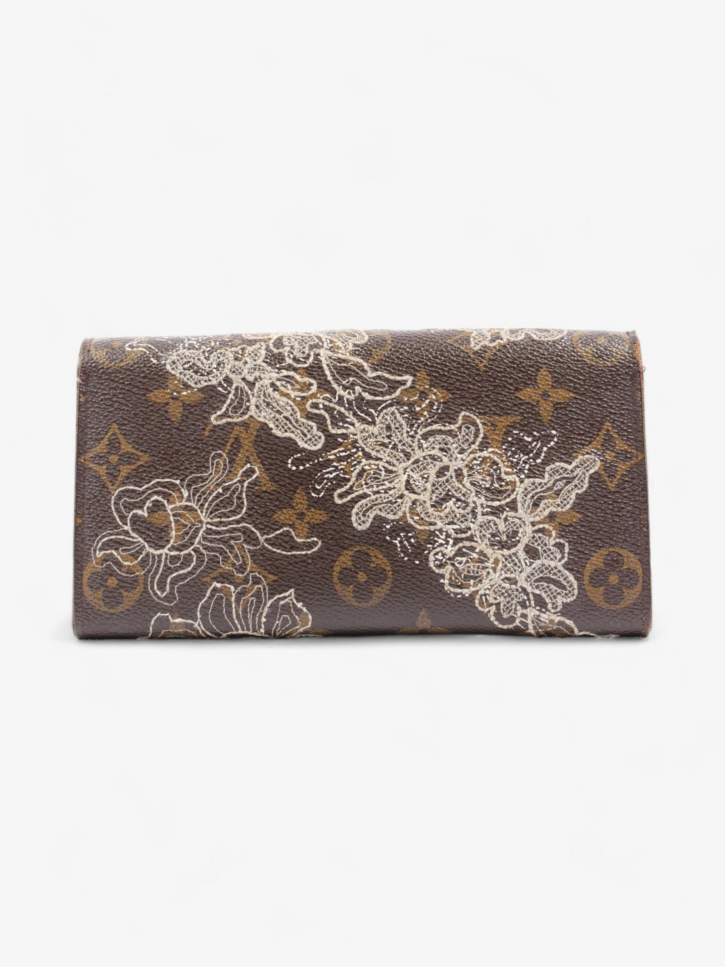 Louis Vuitton Dentelle Sarah Coated Monogram Canvas Coated Canvas Wallet Case