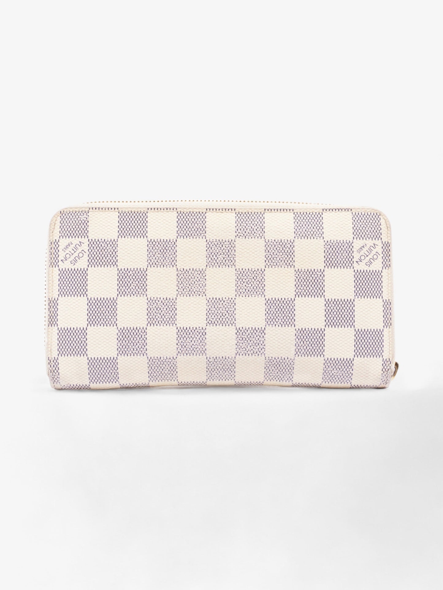Louis Vuitton Zippy Azur Coated Damier Canvas Coated Canvas Wallet Case