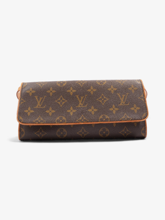 Louis Vuitton Twin Pochette Coated Monogram GM Canvas Coated Canvas Apparel Gm 4