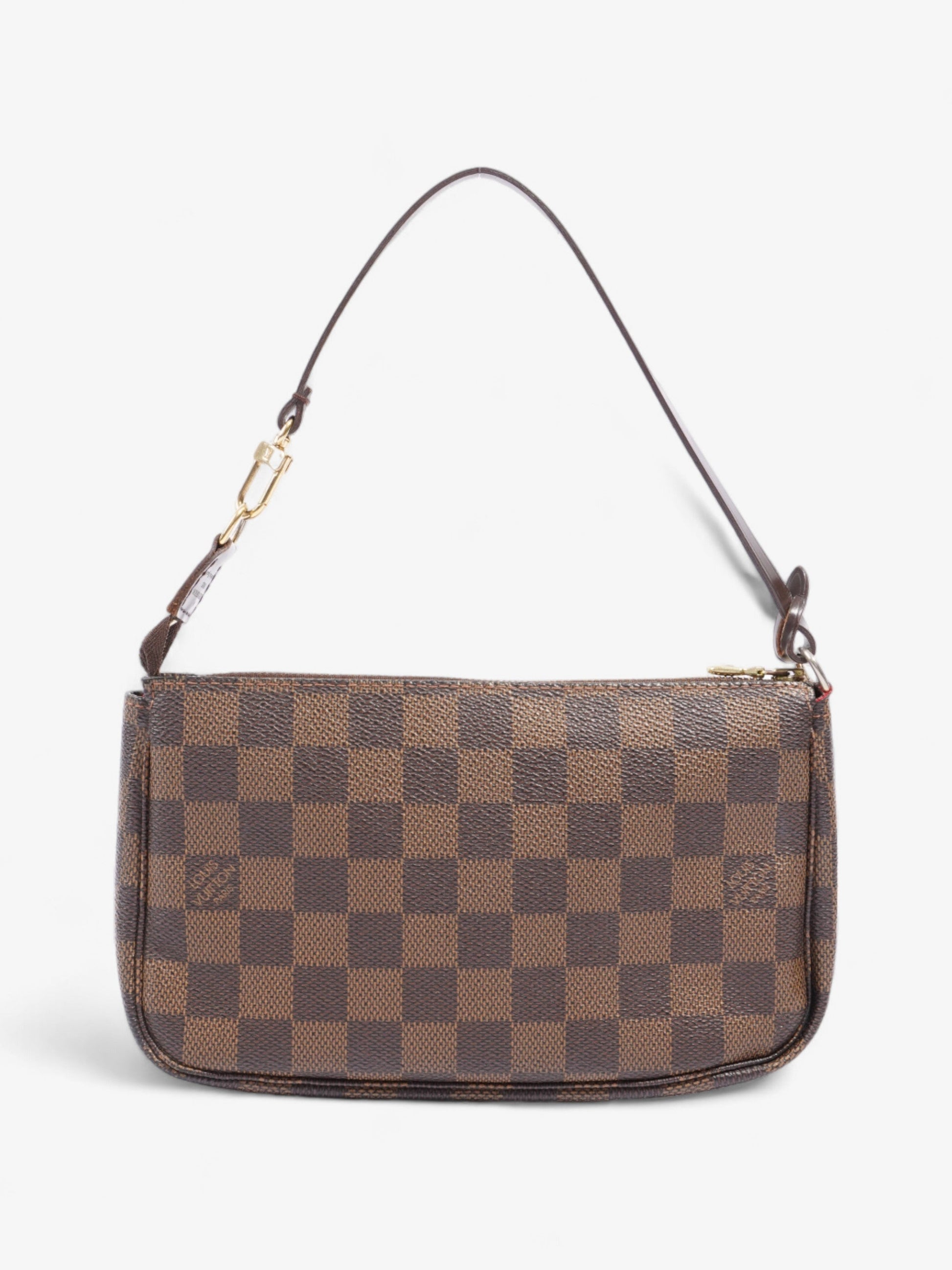 Louis Vuitton Pochette Accessoires Ebene Coated Damier Canvas Coated Canvas Apparel Canvas 1