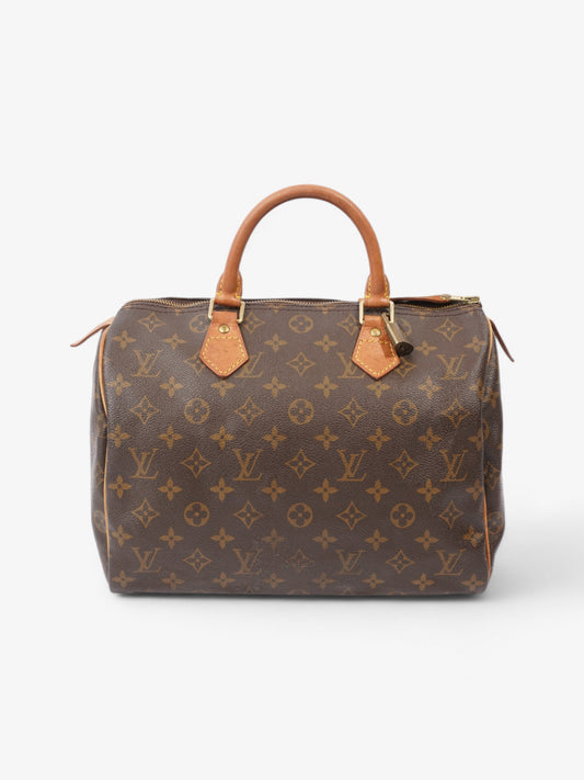 Louis Vuitton Speedy Coated 30 Monogram Canvas Coated Canvas Apparel Canvas 129