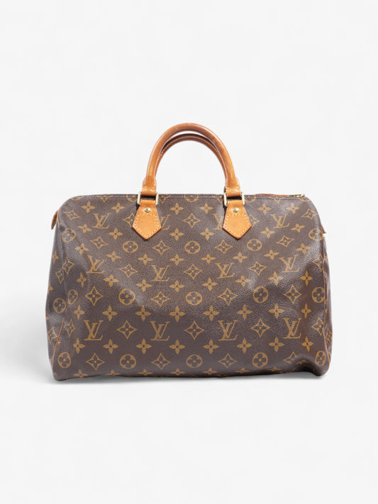 Louis Vuitton Speedy Coated 35 Monogram Canvas Coated Canvas Apparel Canvas 121