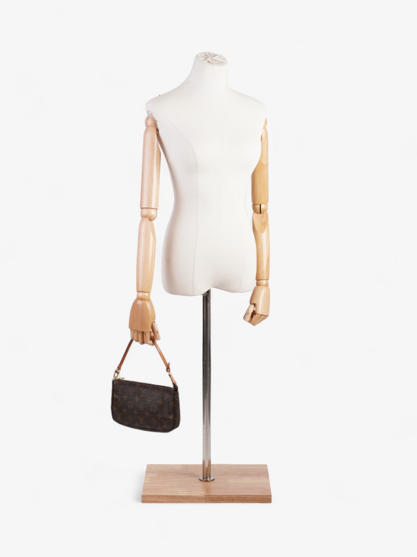 Louis Vuitton Pochette Accessoires Coated Monogram Canvas Coated Canvas Apparel 85