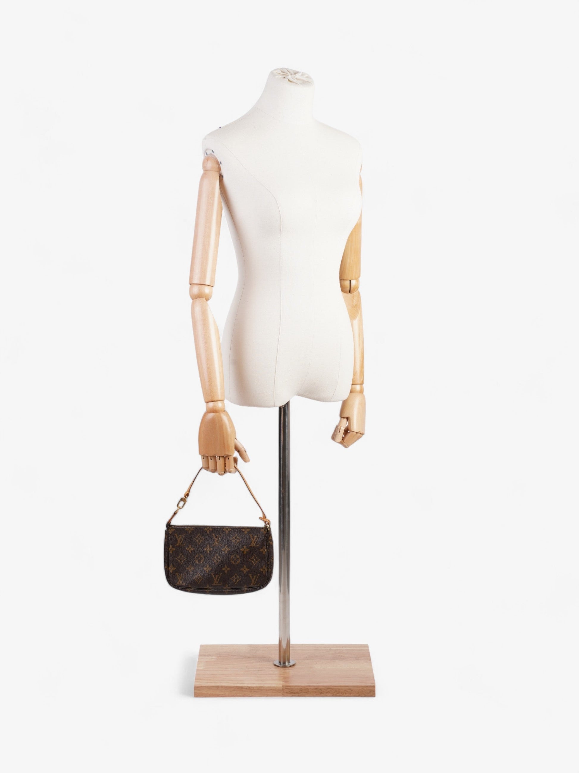 Louis Vuitton Pochette Accessoires Coated Monogram Canvas Coated Canvas Apparel Canvas 27