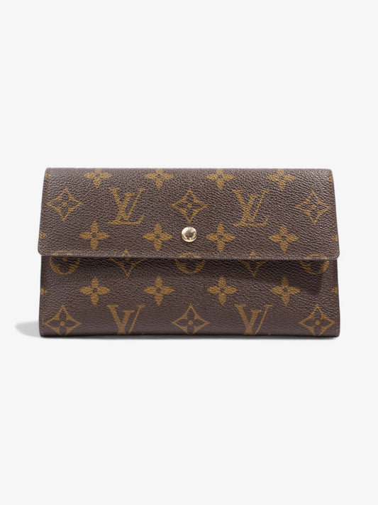 Louis Vuitton Porte Tresor International Coated Monogram Canvas Coated Canvas Wallet Case 3