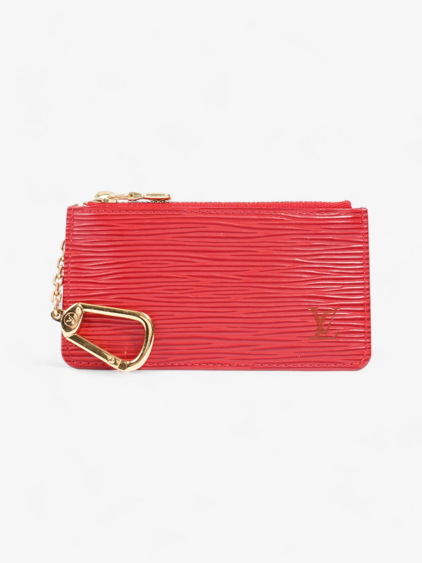 Louis Vuitton Porte Cles Epi Leather Red Handbag