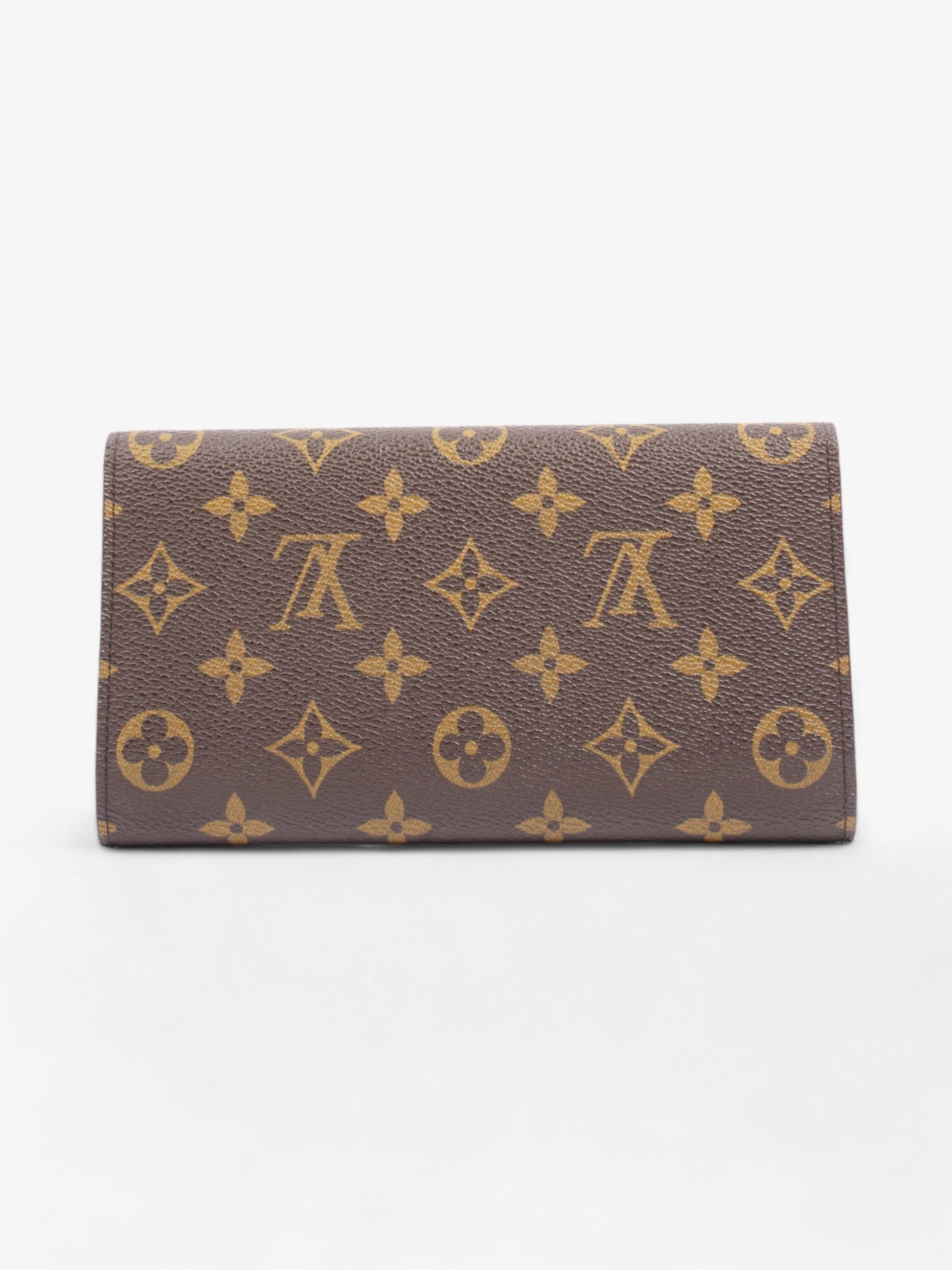 Louis Vuitton Portefeuille International Coated Monogram Canvas Coated Canvas Wallet Case Canvas 3