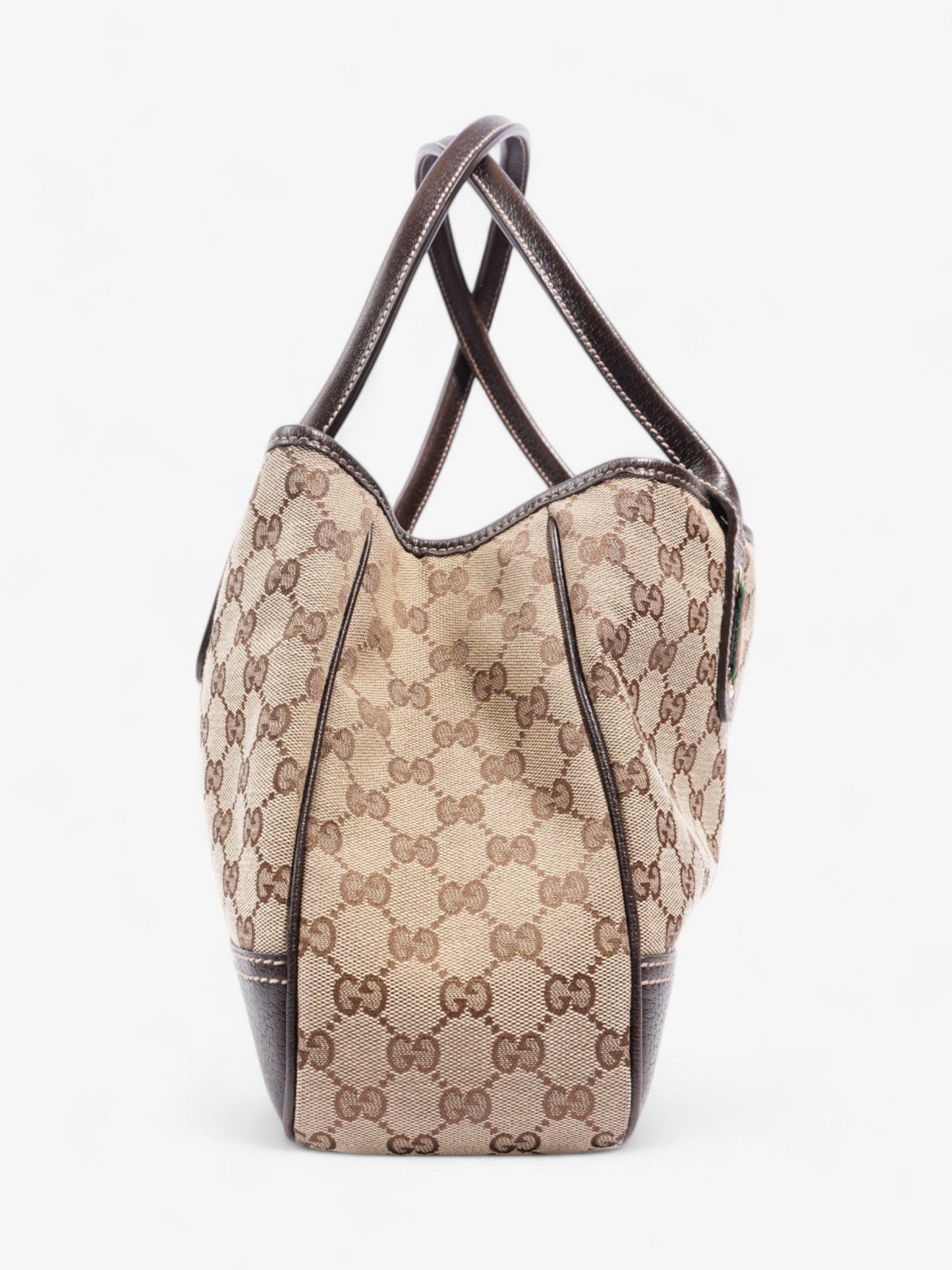 Gucci Princy Tote Supreme Canvas Brown Shoulder Bag