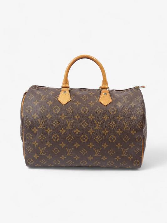 Louis Vuitton Speedy Coated 35 Monogram Canvas Coated Canvas Apparel