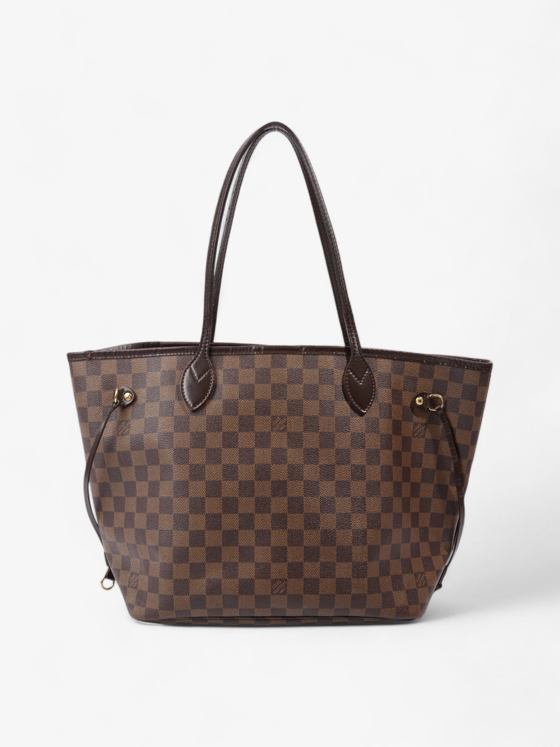 Louis Vuitton Neverfull Ebene Coated MM Damier Canvas Coated Canvas Apparel Mm 39
