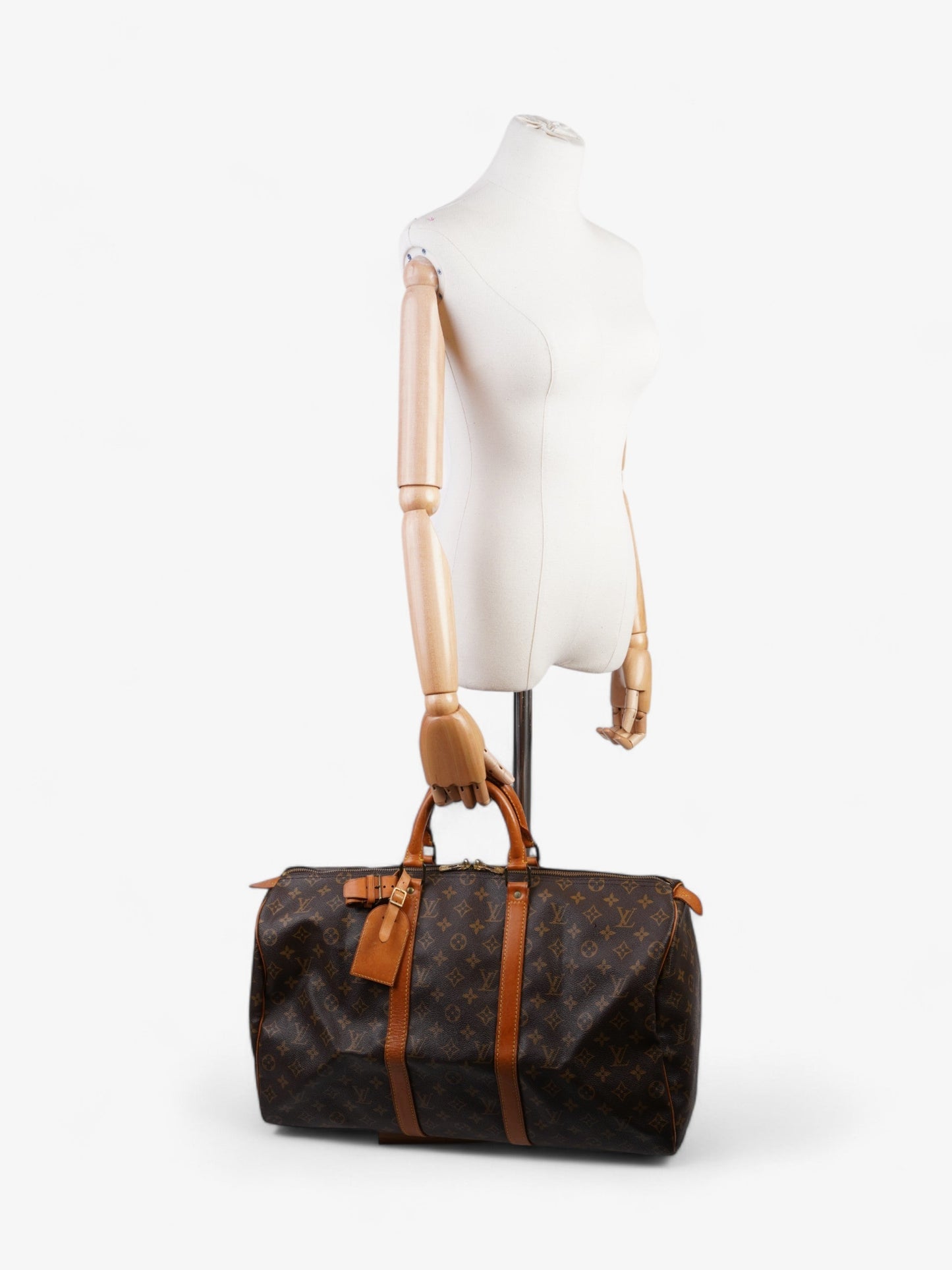 Louis Vuitton Keepall Coated 50 Monogram Canvas Coated Canvas Apparel Canvas 148