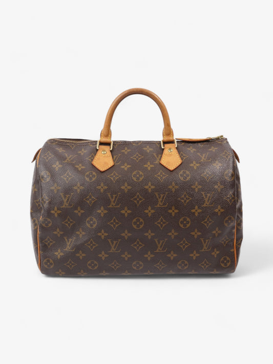 Louis Vuitton Speedy Coated 35 Monogram Canvas Coated Canvas Apparel Canvas 180