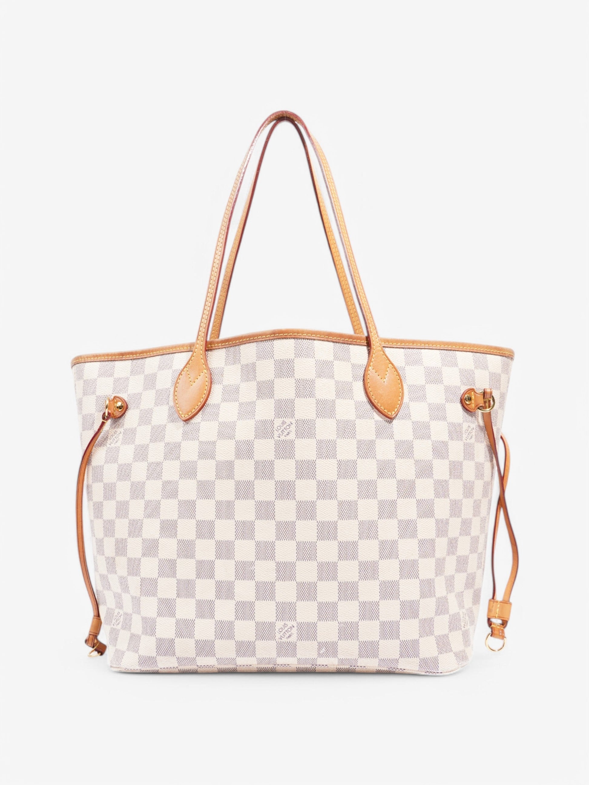 Louis Vuitton Neverfull Azur Coated MM Damier Canvas Coated Canvas Apparel Mm 19
