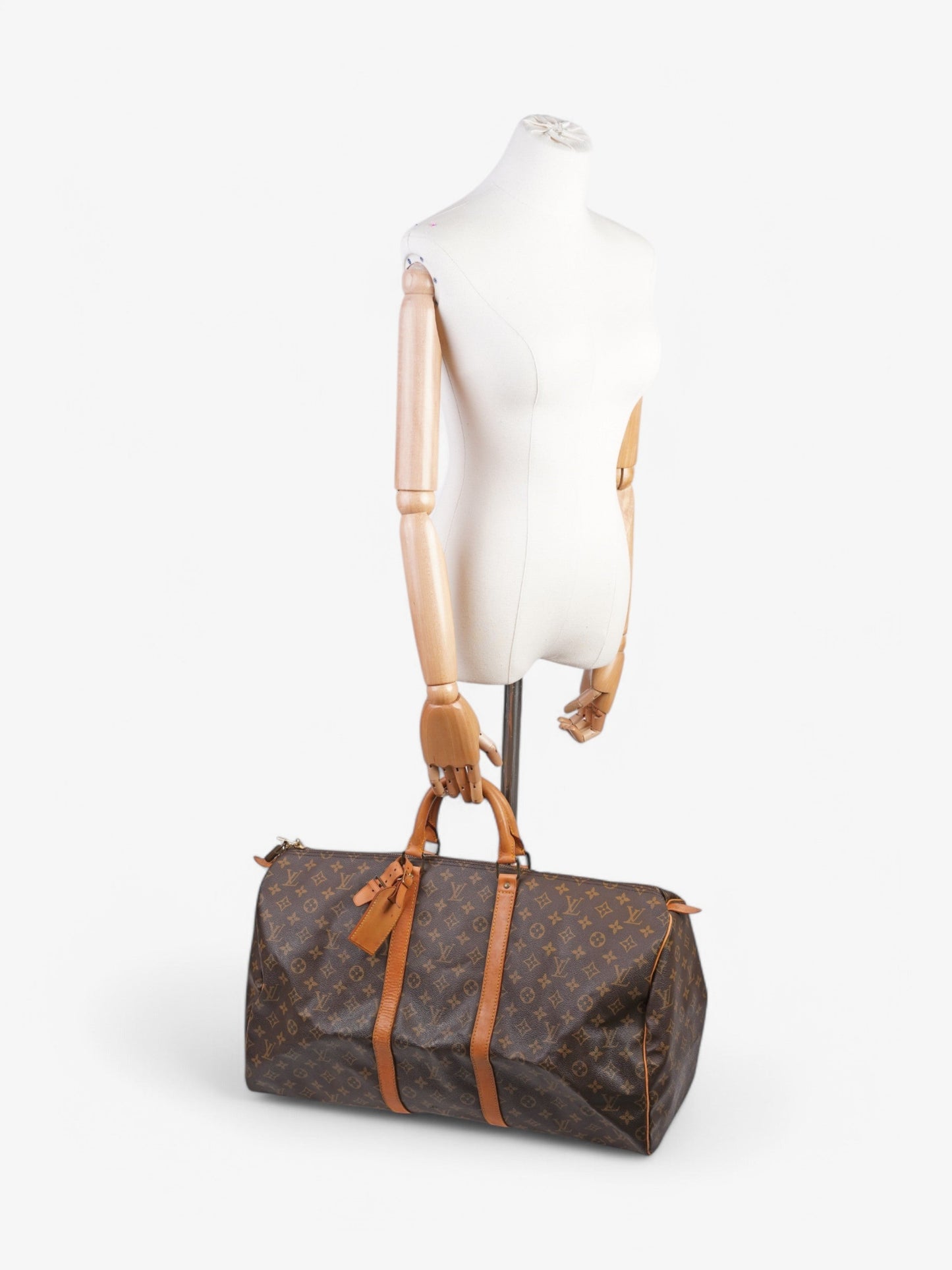 Louis Vuitton Keepall Coated 55 Monogram Canvas Coated Canvas Apparel Canvas 167