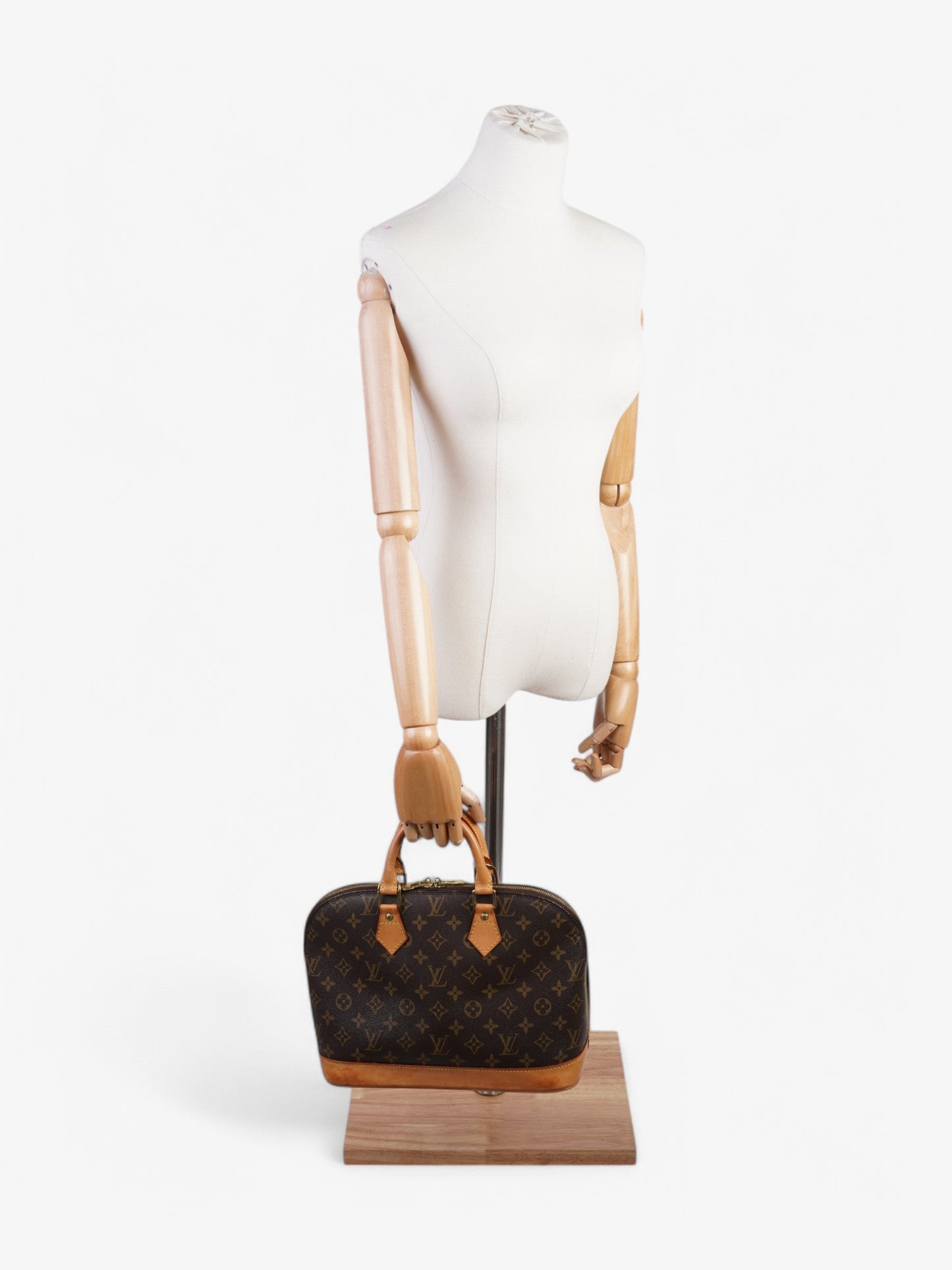 Louis Vuitton Alma Coated PM Monogram Canvas Coated Canvas Apparel Pm 50