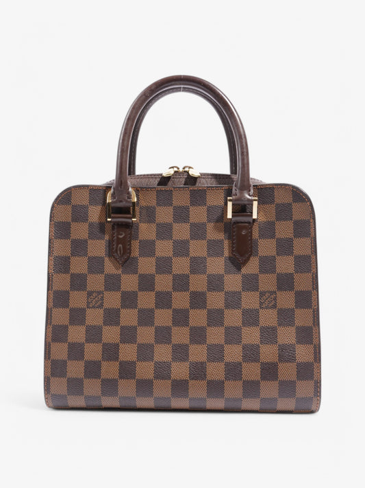 Louis Vuitton Triana Ebene Coated Canvas Damier Apparel Canvas 1