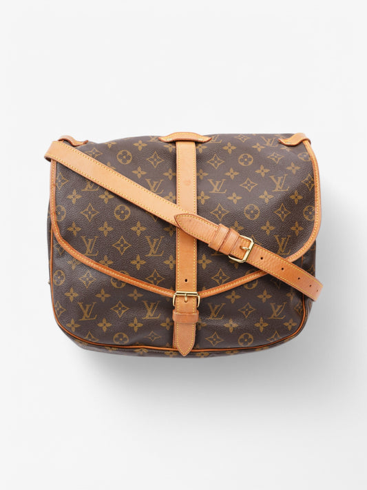 Louis Vuitton Saumur Coated 35 Monogram Canvas Coated Canvas Apparel