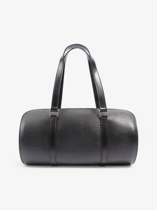 Louis Vuitton Soufflot Black Leather Epi Handbag Leather 4