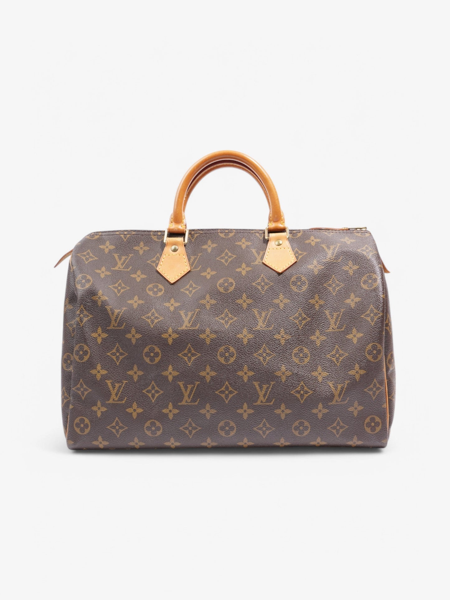 Louis Vuitton Speedy Coated 35 Monogram Canvas Coated Canvas Apparel Canvas 210