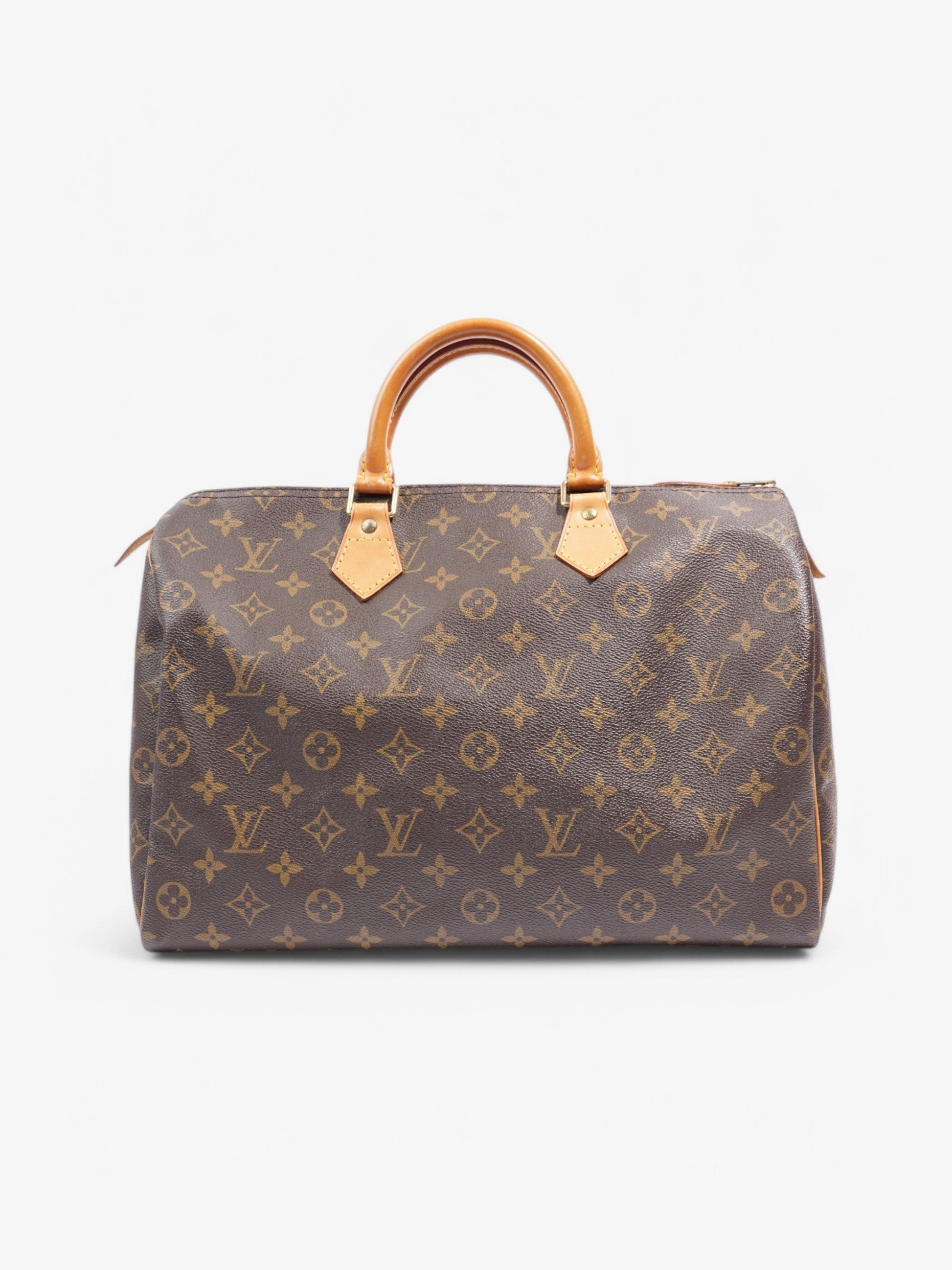 Louis Vuitton Speedy Coated 35 Monogram Canvas Coated Canvas Apparel Canvas 210