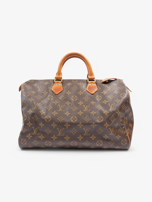 Louis Vuitton Speedy Coated 35 Monogram Canvas Coated Canvas Apparel Canvas 205