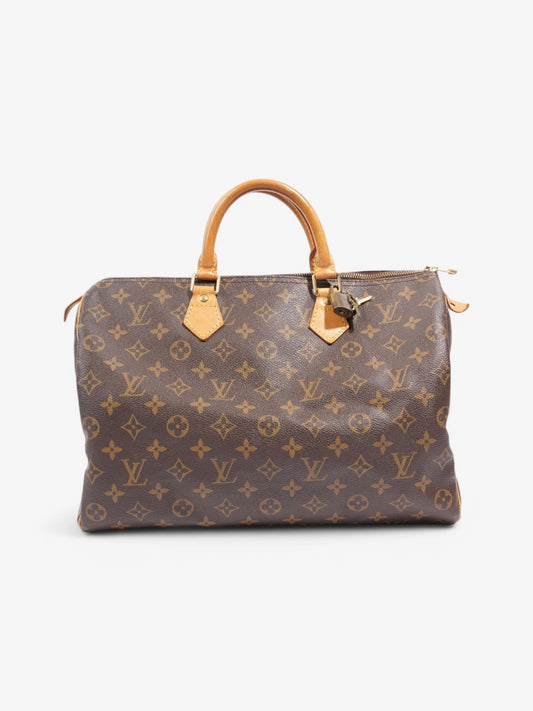 Louis Vuitton Speedy Coated 35 Monogram Canvas Coated Canvas Apparel Canvas 204