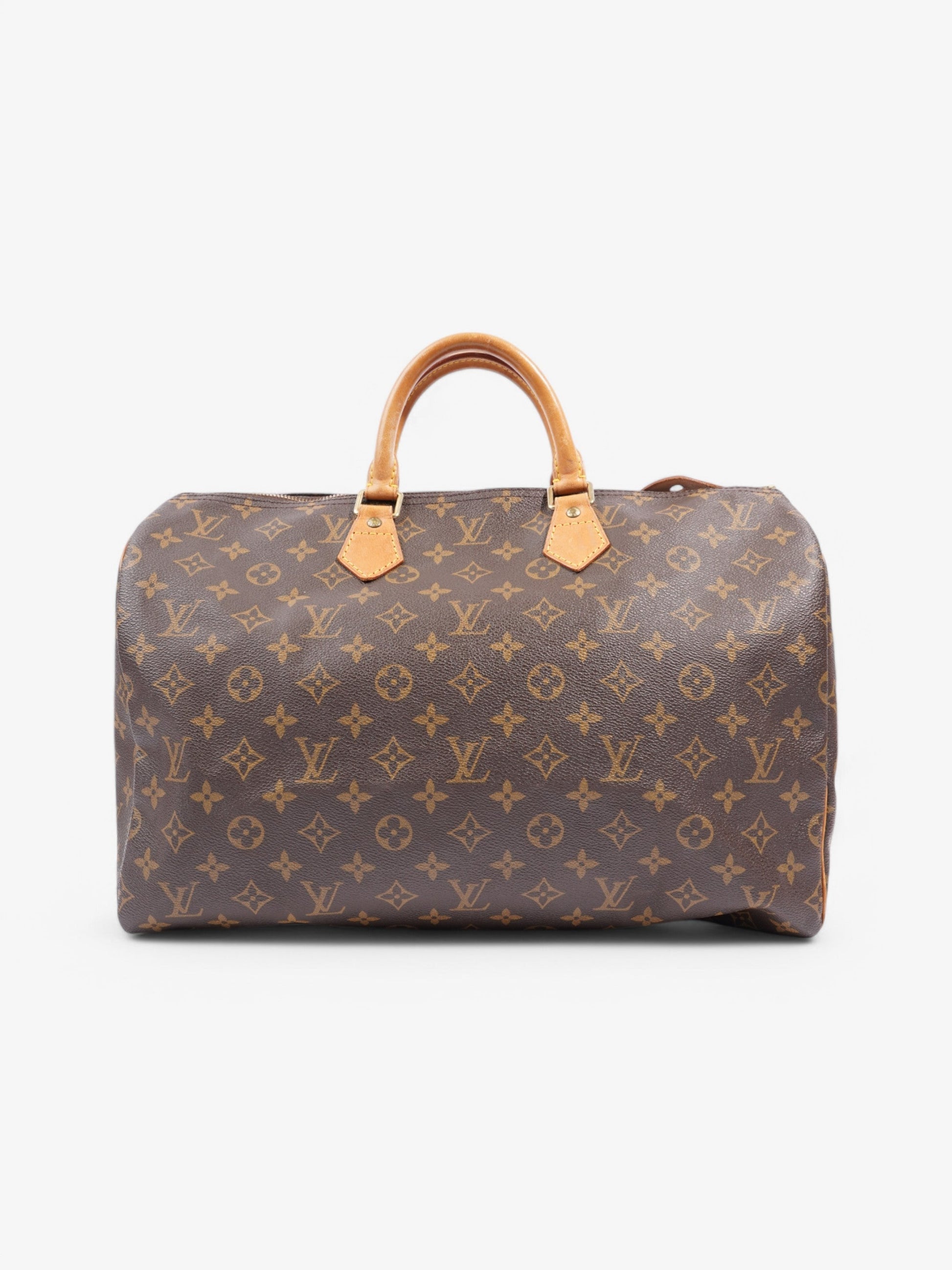 Louis Vuitton Speedy Coated 40 Monogram Canvas Coated Canvas Apparel Canvas 225