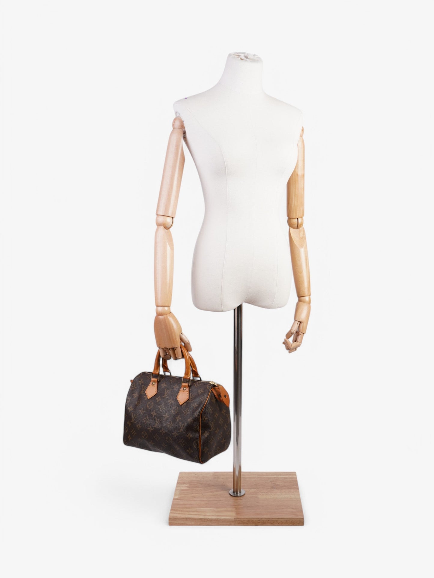 Louis Vuitton Speedy Coated 25 Monogram Canvas Coated Canvas Apparel Canvas 223