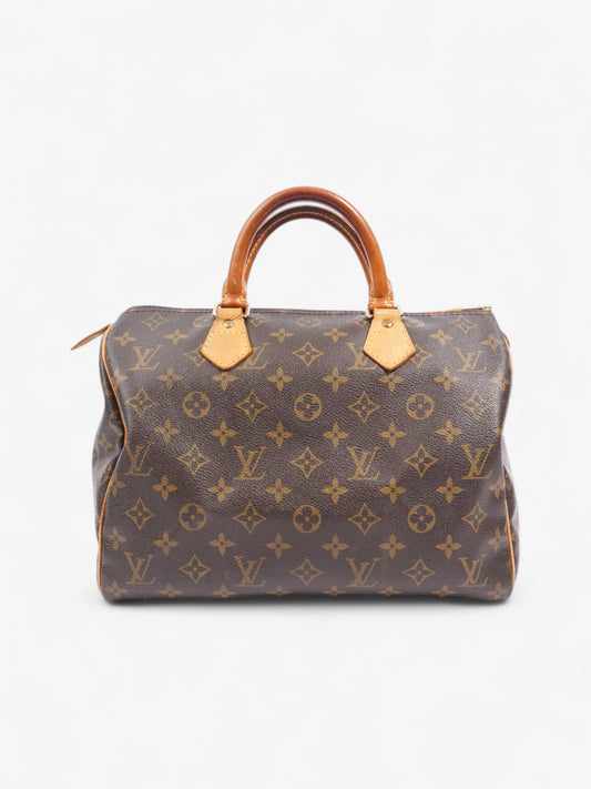 Louis Vuitton Speedy Coated 30 Monogram Canvas Coated Canvas Apparel Canvas 243