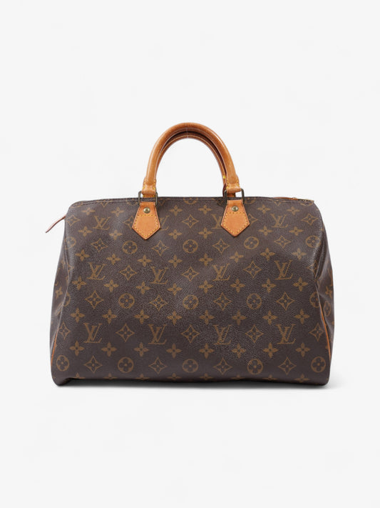 Louis Vuitton Speedy Coated 35 Monogram Canvas Coated Canvas Apparel Canvas 236