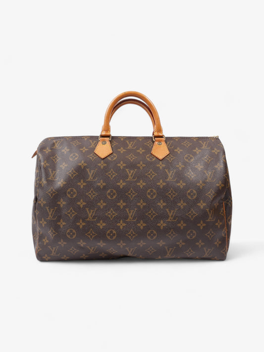 Louis Vuitton Speedy Coated 40 Monogram Canvas Coated Canvas Apparel Canvas 238