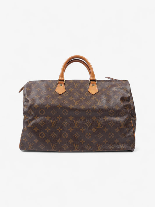 Louis Vuitton Speedy Coated 40 Monogram Canvas Coated Canvas Apparel Canvas 234
