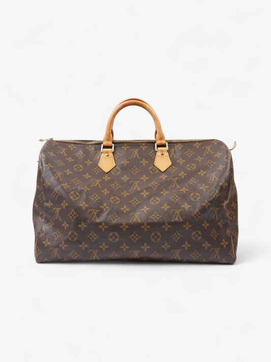 Louis Vuitton Speedy Coated 40 Monogram Canvas Coated Canvas Apparel Canvas 241