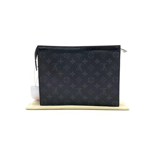 Louis Vuitton Voyage 's Monogram Black Clutch Bag