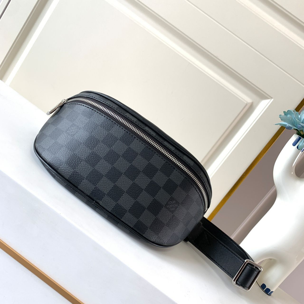 Top Quality Campus Bumbag Damier Graphite For Canvas Travel Bag