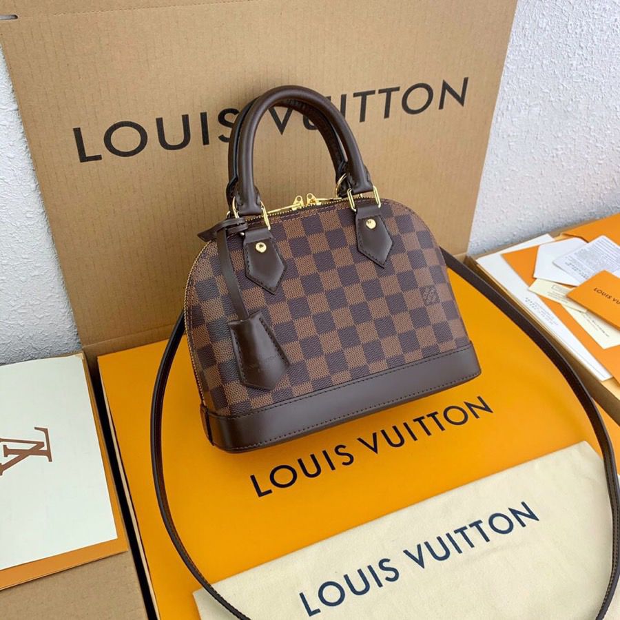 Top Quality Alma Bb Damier Ebene For Canvas Crossbody Bag