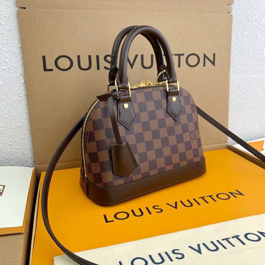 Top Quality Alma Bb Damier Ebene For Canvas Crossbody Bag