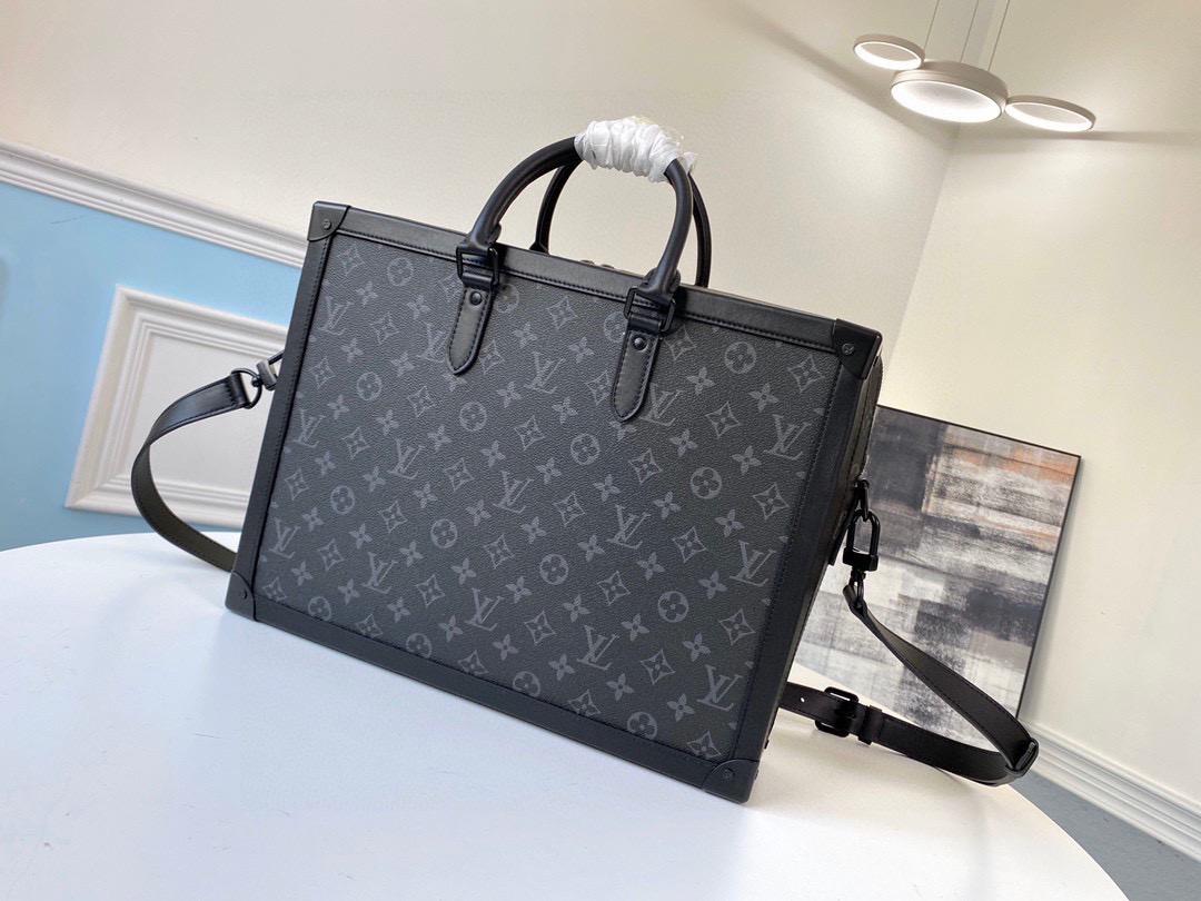 Top Quality Soft Trunk Briefcase Eclipse For Canvas Monogram Crossbody Bag