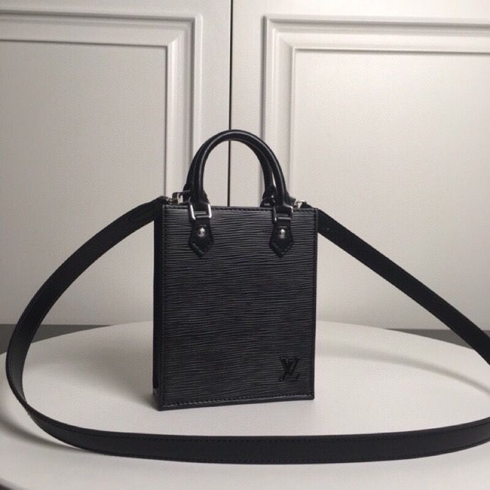 Top Quality Petit Sac Plat For Women Black Travel Bag