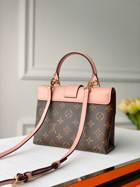Top Quality Locky Bb Rose Poudre For Canvas Monogram Crossbody Bag