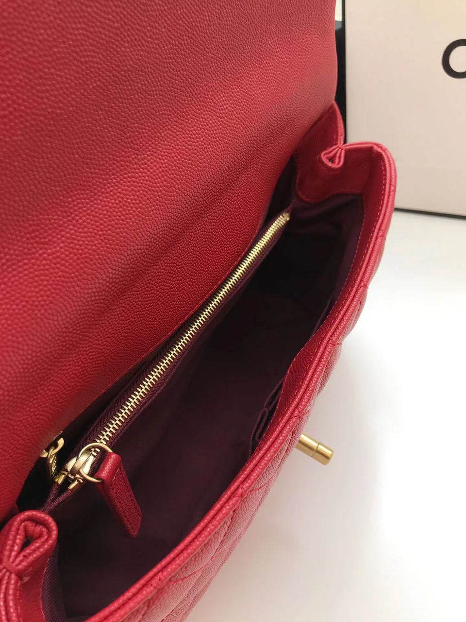 Chllarge Top Qualityap Bag With Top Handle Red Crossbody Bag