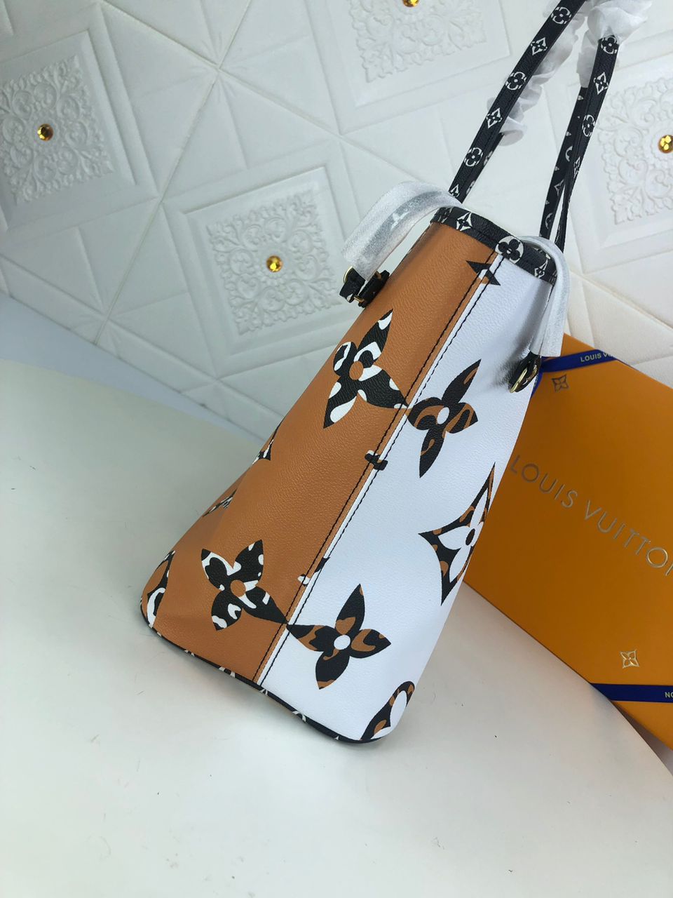 Top Quality Neverfull Mm Tote Bag Jungle Canvas Monogram Shoulder Bag M44716 6280