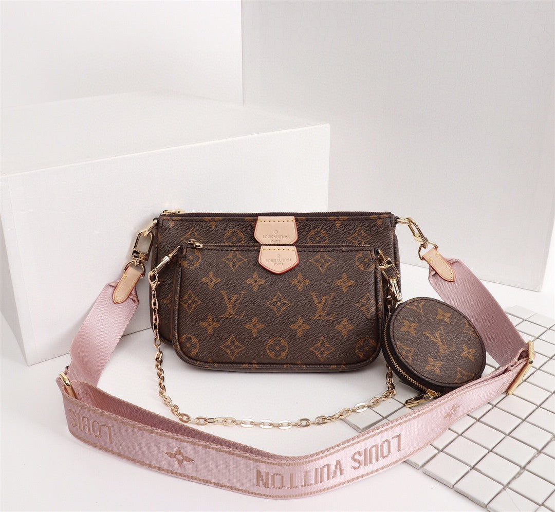 Top Quality Multi Pochette Accessoires Fall Winter Canvas Monogram Travel Bag