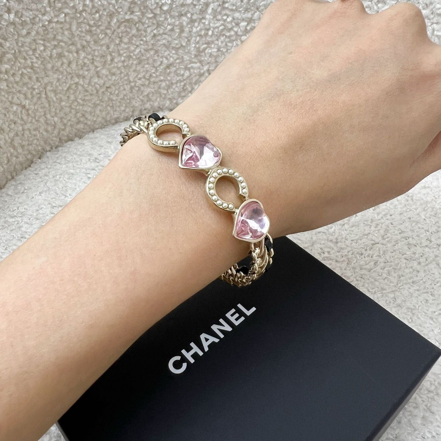 Chanel VIP Coco Bangle LGHW Size S